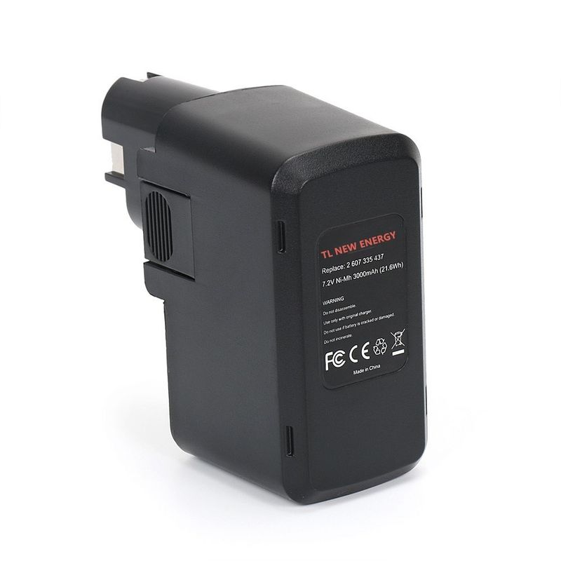 7.2V 3300mAh Bosch পাওয়ার টুল ব্যাটারি 2 607 335 033, 2 607 335 073