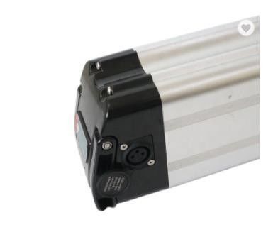 24V 36V 48V ইলেকট্রিক বাইক ব্যাটারি ইন ফ্রেম রিচার্জেবল সিলভার ফিশ টাইপ