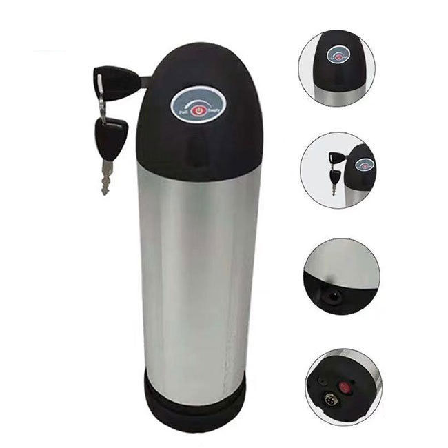 লিথিয়ন 13S5P ই বাইক ওয়াটার বোতল ব্যাটারি 36V 10.4ah 48V 17.5ah