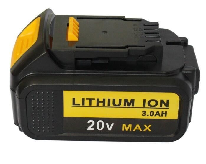 পোর্টেবল Dcb180 Dewalt পাওয়ার টুল ব্যাটারি 20V 3000mAh জন্য বেতার ড্রিল