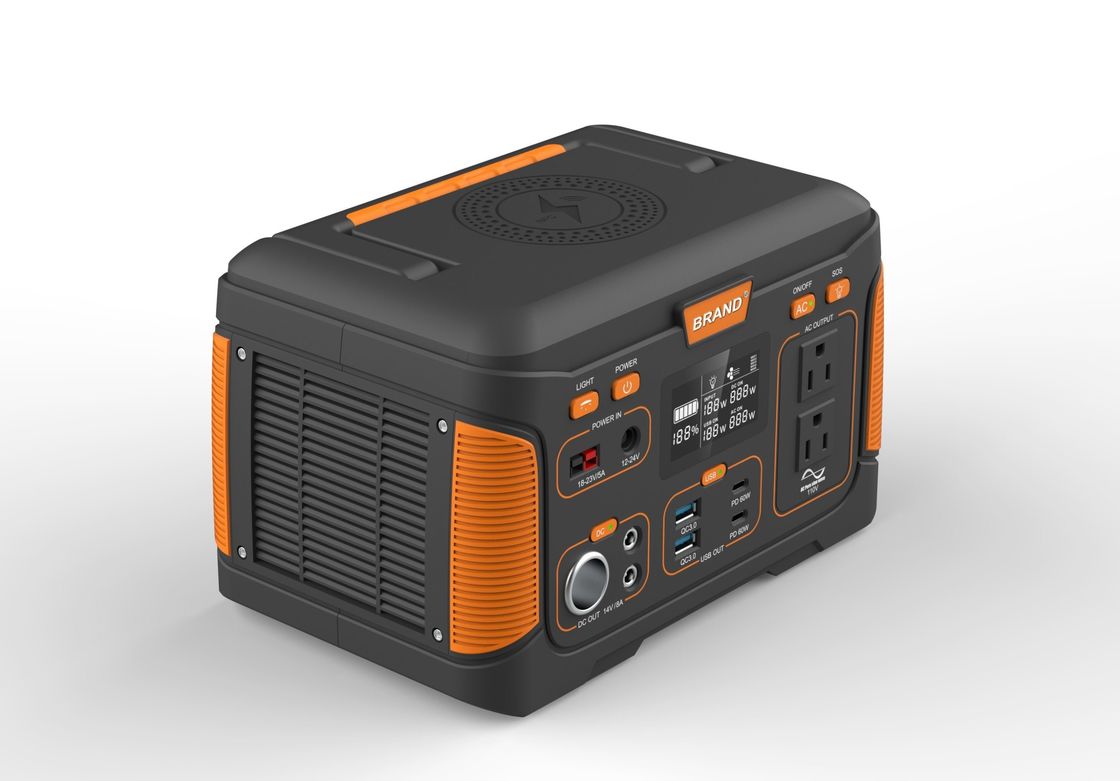 300W সোলার জেনারেটর পোর্টেবল পাওয়ার স্টেশন 14.8V 20.8ah আউটডোর ক্যাম্পিং জন্য