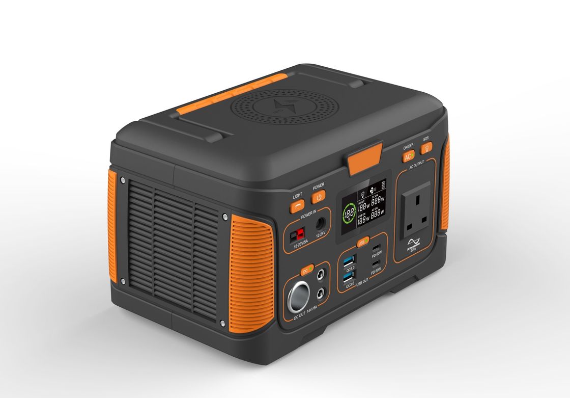 300W বহনযোগ্য বহিরঙ্গন ব্যাটারি স্টেশন পিকনিক মোবাইল পাওয়ার সাপ্লাই 12V পাওয়ার স্টেশন আউট ক্যাম্পিং মাছ ধরার জন্য