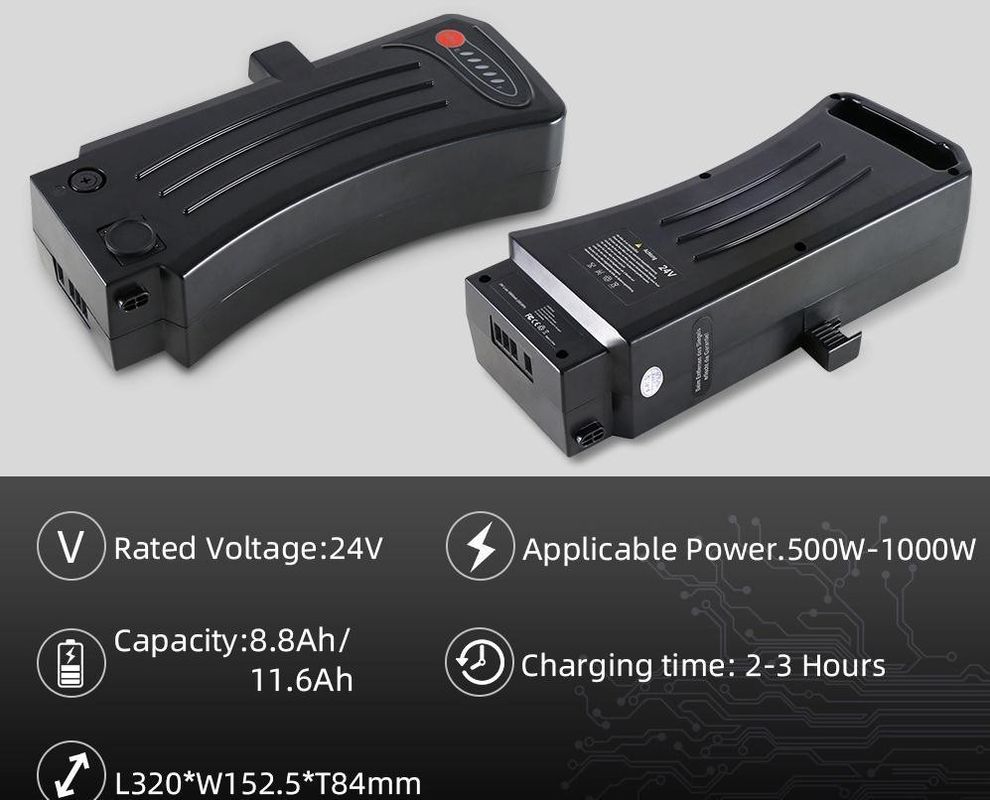 ইবাইক ব্যাটারি 24V 11.6ah স্যামসাং সাইড ক্লিক ইলেকট্রিক বাইকের জন্য ইবাইক প্রতিস্থাপন ব্যাটারি ইবাইক ব্যাটারি Akku Fur Elektrofahrrader Fiets Accu Fahrrad Akku
