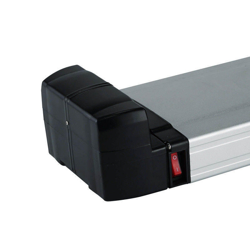 ইবাইক প্রতিস্থাপন ব্যাটারি দীর্ঘ চক্র 48V 250W 500W সিলভার রিয়ার র্যাক রিচার্জেবল ইবাইক ব্যাটারি ফিটস Accufahrrad Akku Fur Elektrofahrrader লিথিয়াম ব্যাটারি