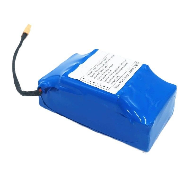 নিউ এনার্জি লি-আইন ব্যাটারি 10S2P ব্যাটারি প্যাক 36V 4.4Ah উচ্চ চক্র সময় জীবন