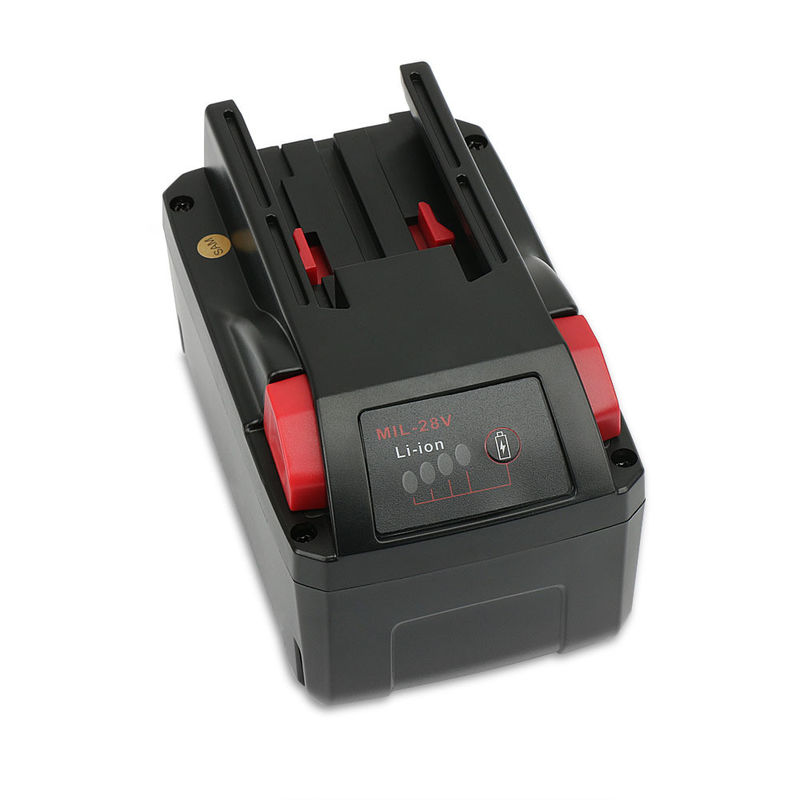 6000mAh কর্ডলেস পাওয়ার টুলস ব্যাটারি প্রতিস্থাপন 28V মিলওয়াকি মিলওয়াকি 48-11-2830 এম 28 এর সাথে সামঞ্জস্যপূর্ণ