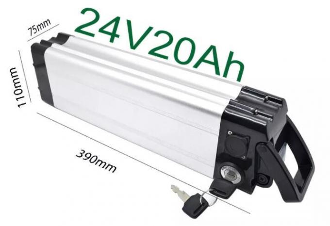 সিলভার ফিশ ই বাইক ব্যাটারি 1000W 24V 36V 48V 10ah 15ah 20ah ই-স্কুটার ব্যাটারি বাইসাইকেল ব্যাটারি 18650 সেল ডাউনটিউব একক লিথিয়াম আয়ন ব্যাটারি পরিষ্কার শক্তির জন্য 0