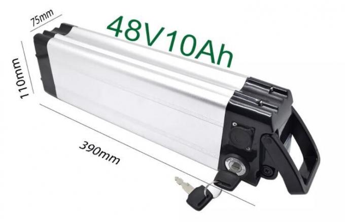 সিলভার ফিশ ই বাইক ব্যাটারি 1000W 24V 36V 48V 10ah 15ah 20ah ই-স্কুটার ব্যাটারি বাইসাইকেল ব্যাটারি 18650 সেল ডাউনটিউব একক লিথিয়াম আয়ন ব্যাটারি পরিষ্কার শক্তির জন্য 2
